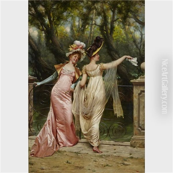 Au Revoir Oil Painting by Frederic Soulacroix