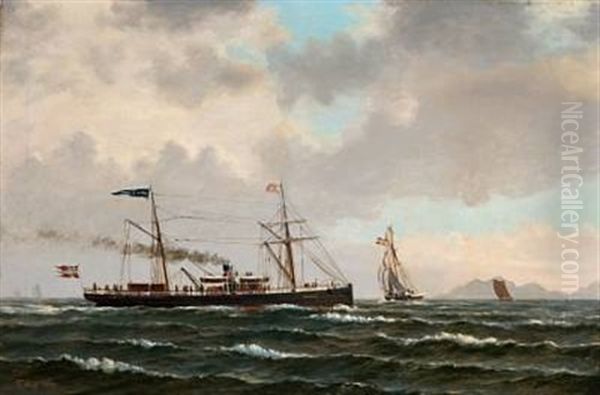 Haakon Jarl Oil Painting by Theodor Sovig