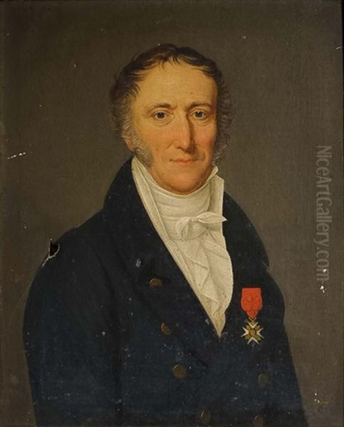 Portrait D'homme by Jean Baptiste Soyer