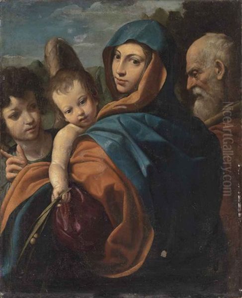 The Rest On The Flight Into Egypt by Lionello Spada