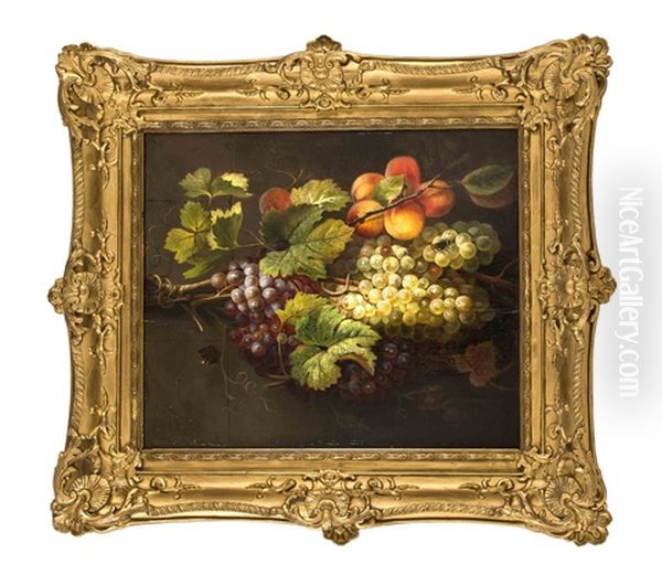 Obststillleben Oil Painting by Cornelis van Spaendonck