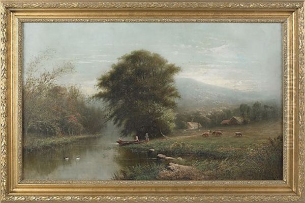 Landscape Oil Painting by Frederick A. Spang