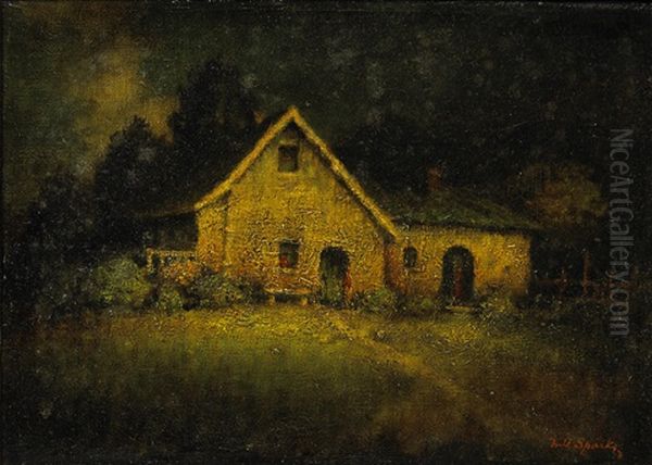 The Old House Oil Painting by Will Sparks