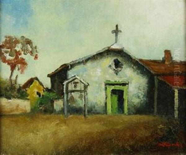 Mission Asistencia San Rafael Arcangel Oil Painting by Will Sparks