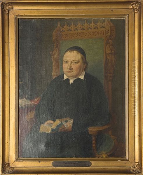 Johann Heinrich Mutzenbecher Oil Painting by Erwin Speckter