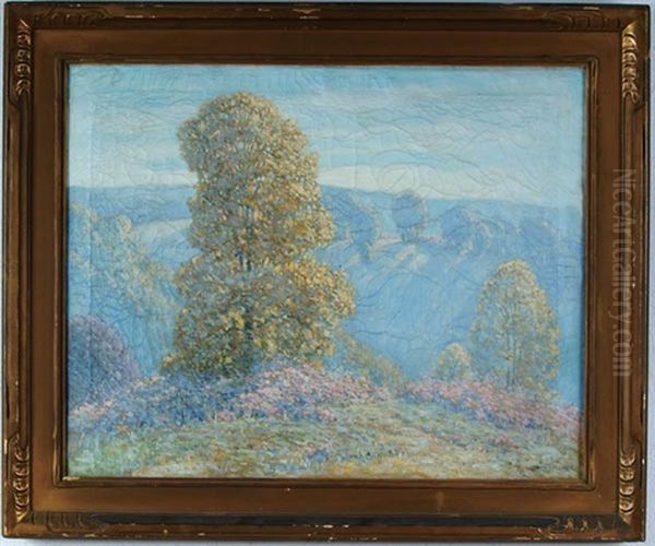 Spring Landscape Oil Painting by John Adams Spelman