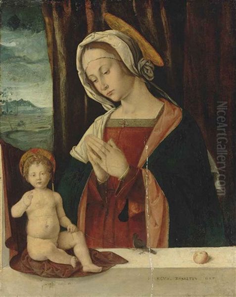 The Madonna And Child Oil Painting by Giovanni Speranza