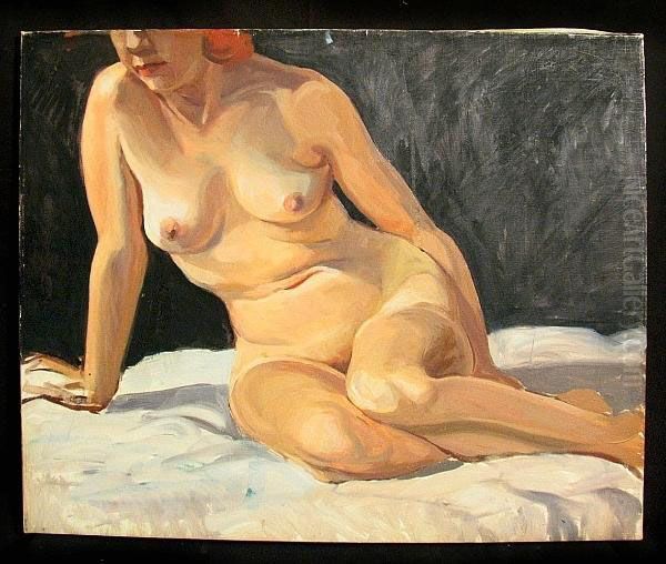 Nude Oil Painting by George Kennedy Brandriff