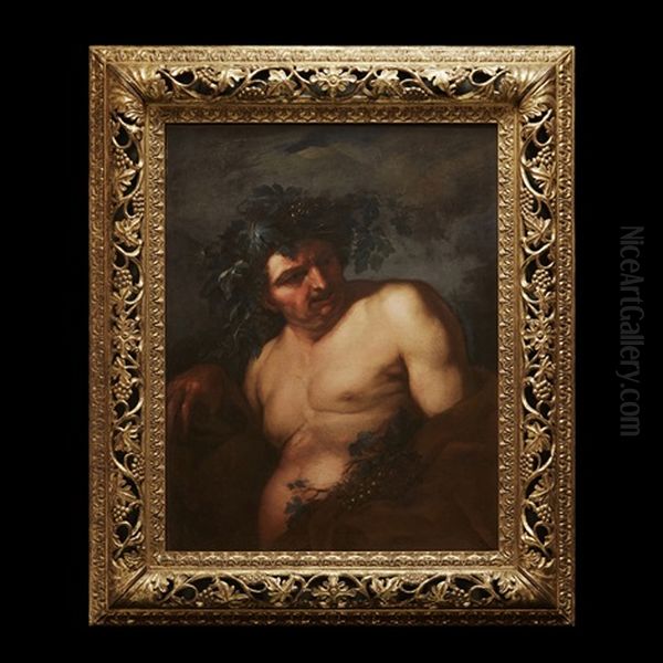 Bacchus Oil Painting by Karel Philips Spierincks