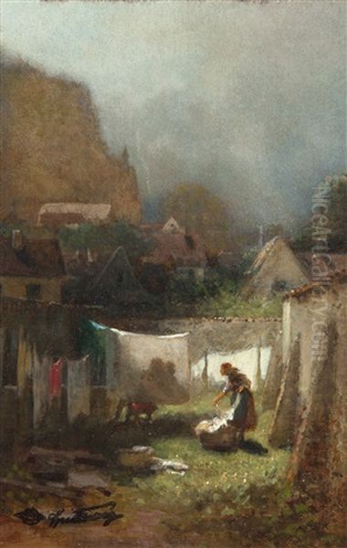 Die Sonne Bringt Es An Den Tag Oil Painting by Carl Spitzweg