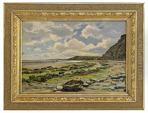 Strand Der Normandie Oil Painting by Eduard Spoerer