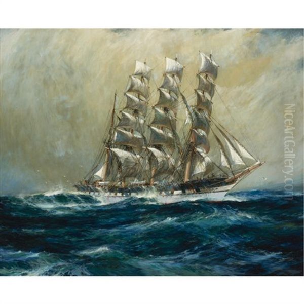 The Clipper Ship "ross-shire" by Jack Spurling