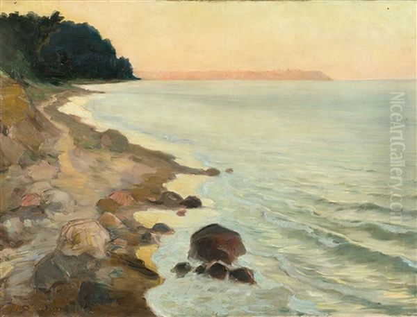 Morski Brzeg Oil Painting by Casimir Stabrovsky