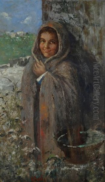 Bambina Oil Painting by Arturo Stagliano