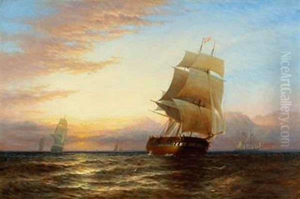 Homeward Bound Oil Painting by George Stainton