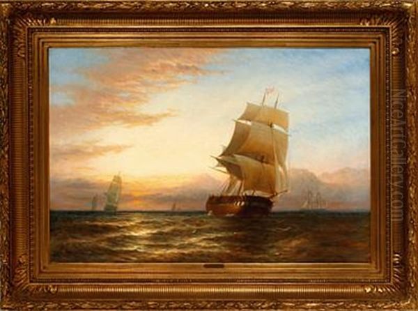 Homeward Bound Oil Painting by George Stainton