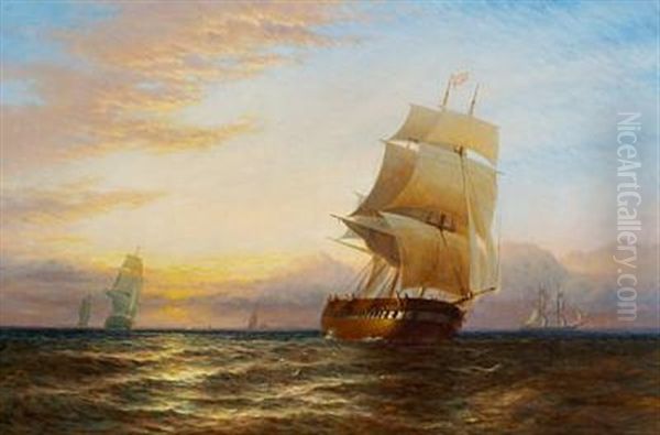 Homeward Bound Oil Painting by George Stainton