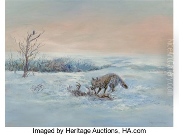 Winter Wolf by William M. Standing