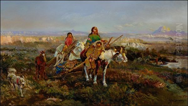 Moving Camp by William M. Standing