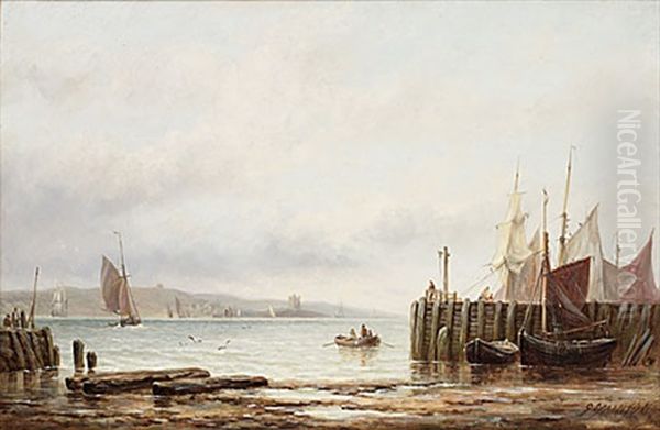 On The Firth Of Tay Oil Painting by George Clark Stanton