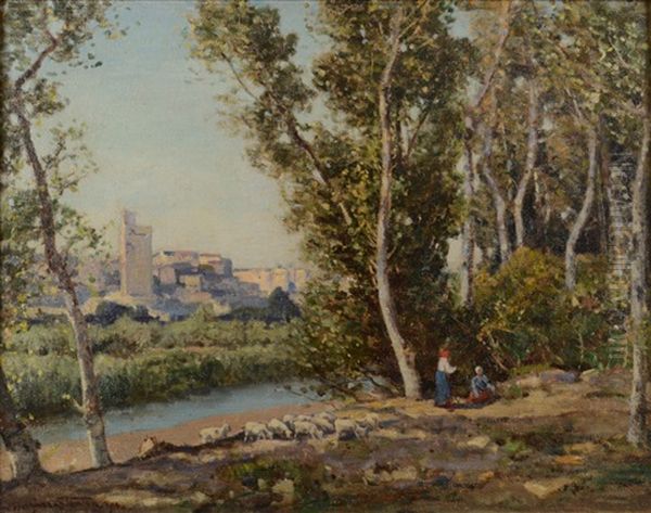 La Tour Philippe Le Bel, Avignon by Herbert Hughes (Sir) Stanton