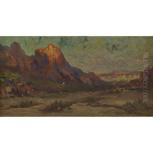 Landscape Oil Painting by John Aloysius Stanton