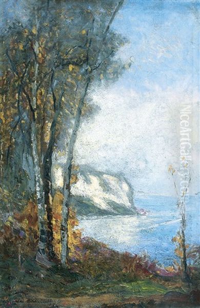 Birch Cliff (the Scarborough Bluffs) Oil Painting by Owen Staples