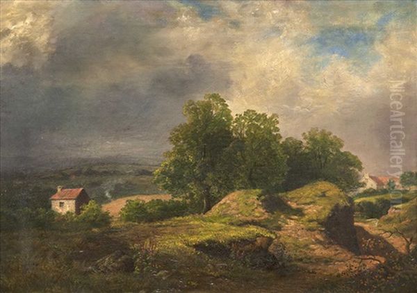 View Near Maidenhead. (1836) Oil Painting by James Stark