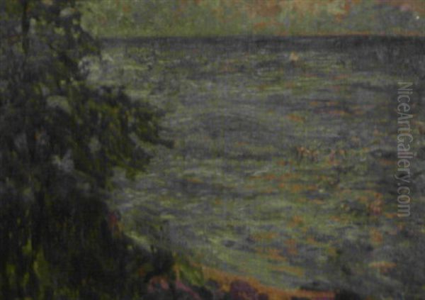 Am Bodensee Oil Painting by Erwin Starker