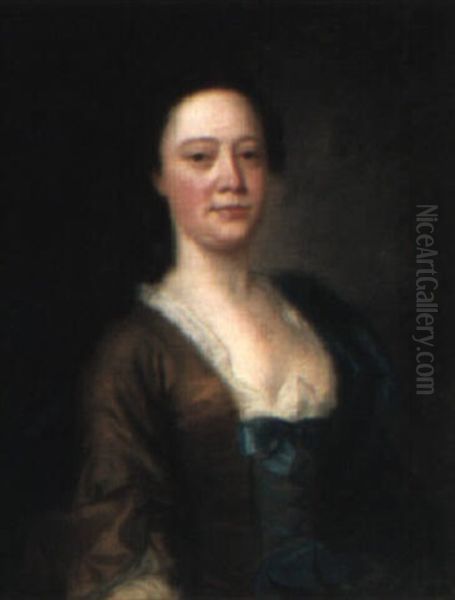 Portrait Of A Lady Oil Painting by Christopher Steele