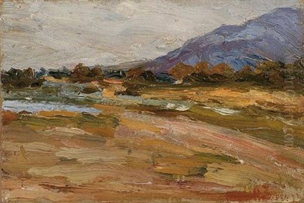 Landscape Oil Painting by Dimitris Stefanopoulos