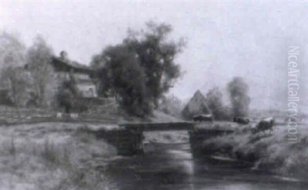 Motiv Bei Kufstein Oil Painting by Arnold Steffan