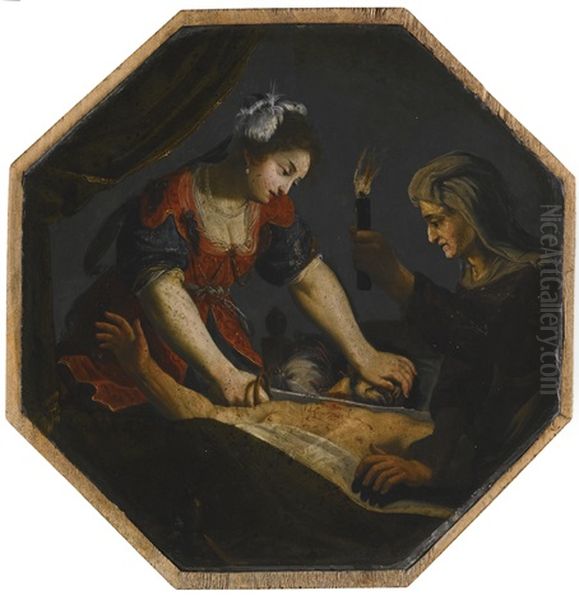 Judith And Holofernes Oil Painting by Jacques Stella