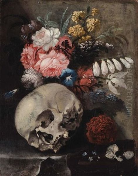 Vanitas Oil Painting by Ludovico Stern