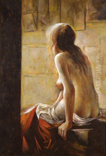 Nude Oil Painting by Max Stern