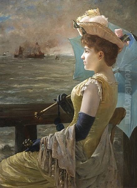 The Young Sailor Oil Painting by Alfred Stevens