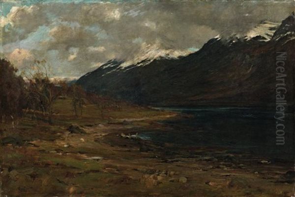 Ben Nevis Oil Painting by Allan Stewart