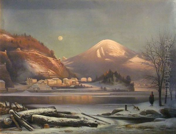 Winterlandschaft Bei Salzburg by Sebastian Stief