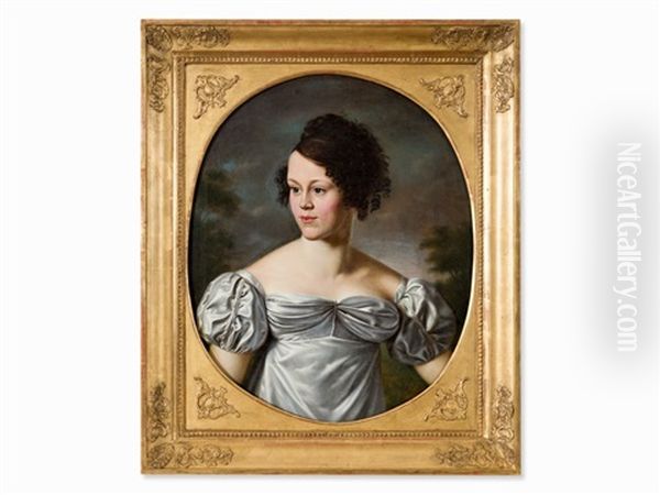 Princess Maria Sophia Of Thurn And Taxis Oil Painting by Joseph Karl Stieler