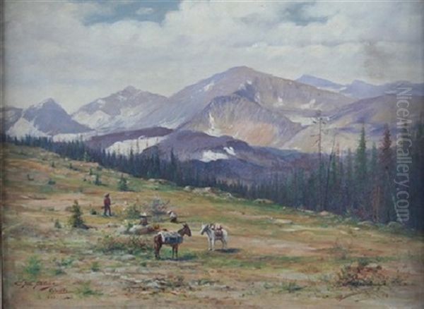 Colorado Oil Painting by Charles S. Stobie