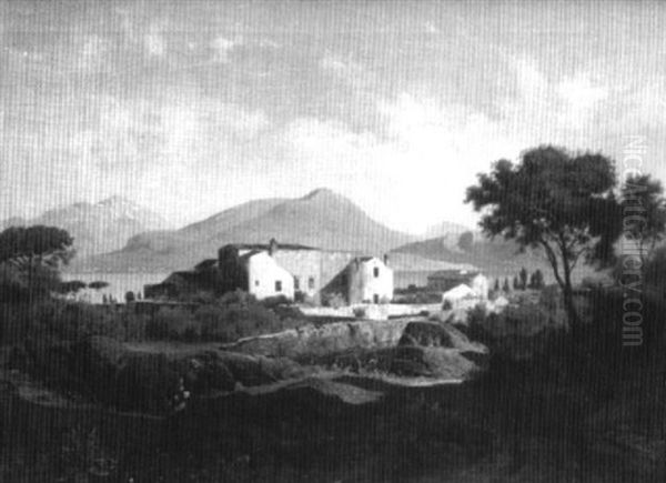 A View Of Palermo Oil Painting by Johann Friedrich Stock