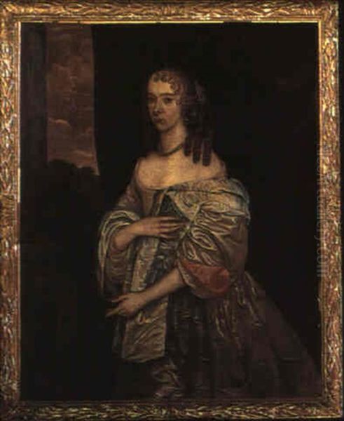 Portrait Of Mrs. Killigrew Oil Painting by Henry Stone