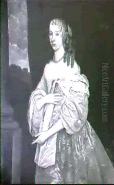 Portrait Of Mrs. Killigrew Oil Painting by Henry Stone