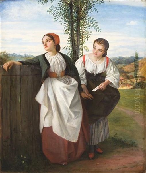 The Love Letter by George Adolphus Storey