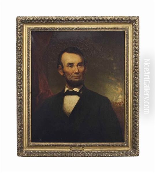 Abraham Lincoln Oil Painting by George Henry Story