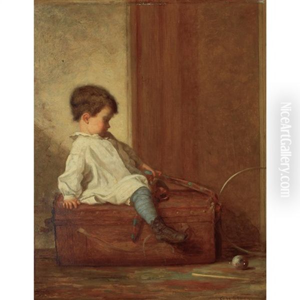 Imagination Oil Painting by George Henry Story