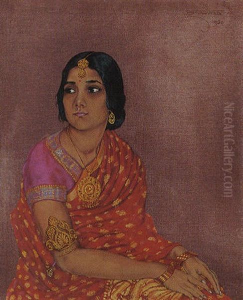 Miss Chatterji, Poetess by Hubert Stowitts