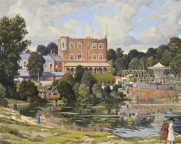 The Vale Of Health, Hampstead by Ian Strang