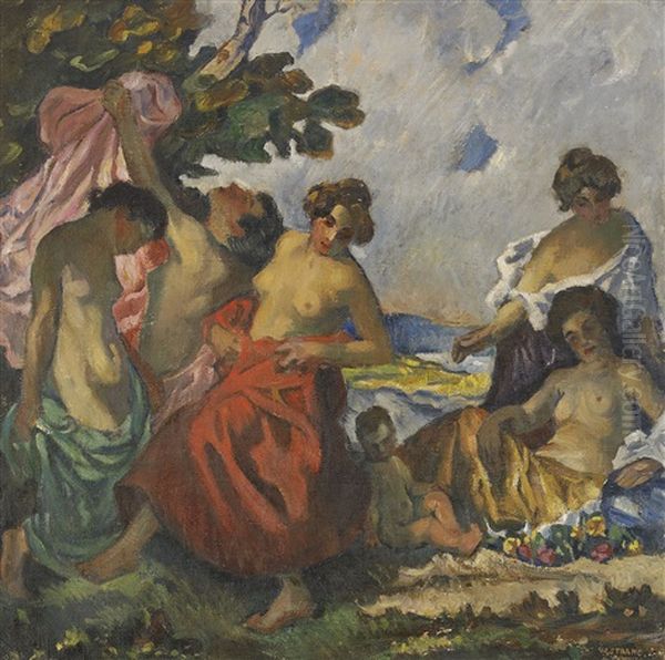 Paradiset Oil Painting by William Strang