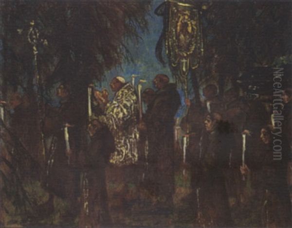 A Procession by Carl Strathmann